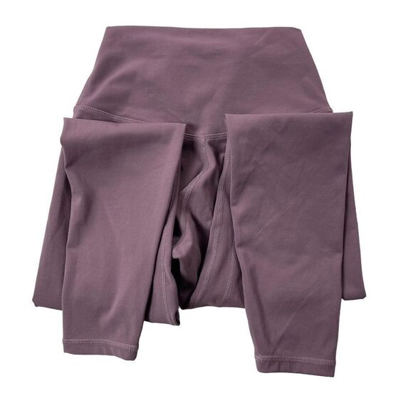 Yunoga Leggings Womens Extra Small XS Purple Athletic Yoga Pants - Picture 4 of 10